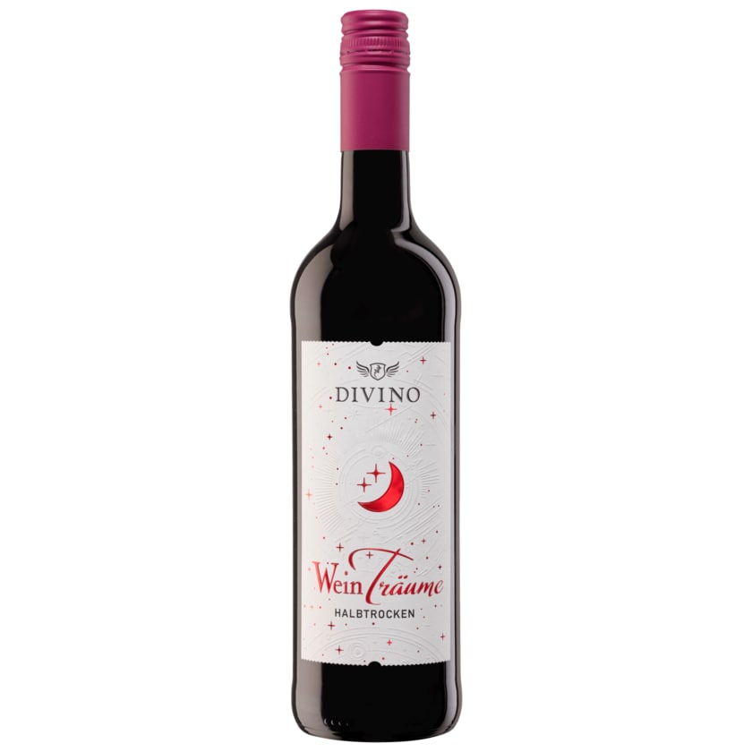 Divino Rotwein Weinträume halbtrocken 0,75l